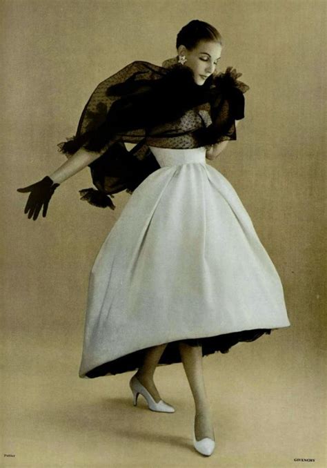 da givenchy|hubert de givenchy 1950s fashion.